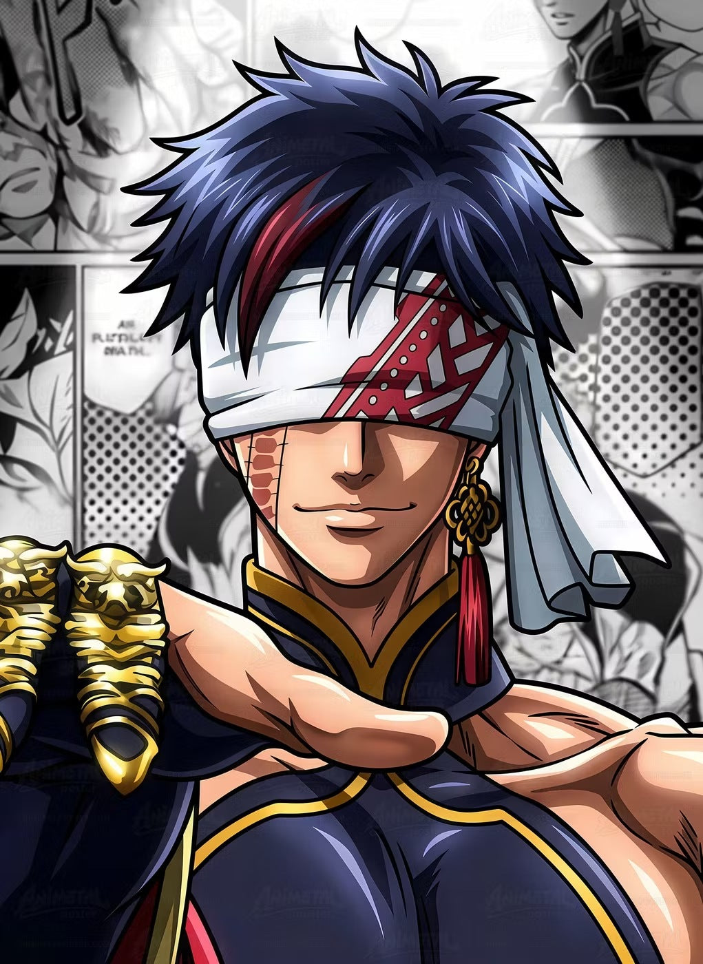 Lancer metal poster artwork